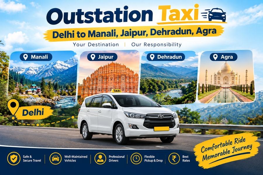 Outstation Taxi — Swami Narayan Travel