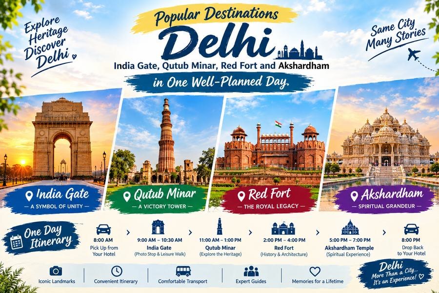 Delhi — places to visit