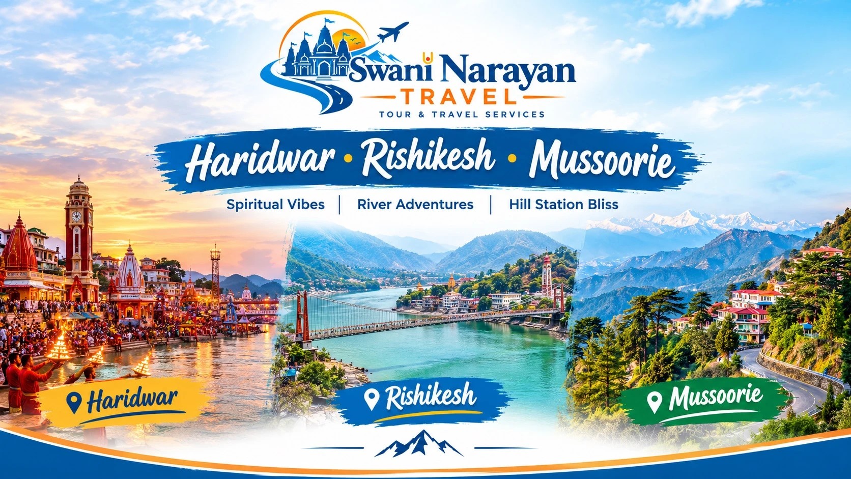 Haridwar-Rishikesh-Mussoorie Tour tour package
